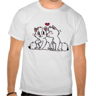 Arctic Fox Kiss T shirt