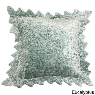 Tucscan Velvet Cotton Euro Sham Cottage Home Pillowcases & Shams