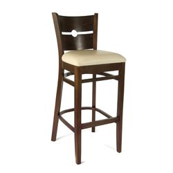 Coin Beech Wood Barstool