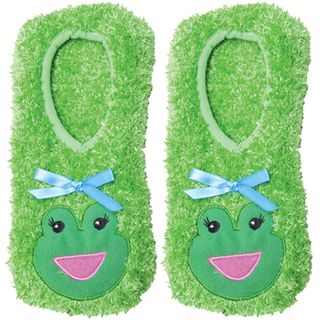 Novelty Slippers Green Frog K Bell Craft Lover's Gifts