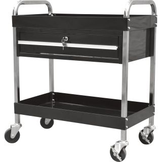 Mammoth Service Cart with Drawer — 350-Lb. Capacity, Model# MW-0303A  Work Carts