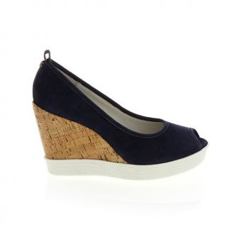 Donald J. Pliner "Carli" Peep Toe Platform Wedge