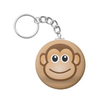 76 Free Cute Cartoon Monkey Clipart Illustration Keychain