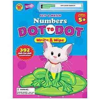 Flip & Match Numbers Dot to Dot Write and Wipe (