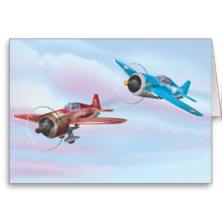 World War Two Fighter Aircraft Card