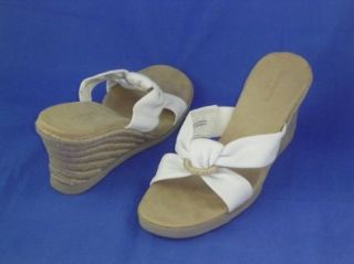Liz Claiborne Flex Gabriell Espadrille Wedge Heel Sandals 8 Shoes