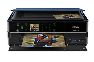 Epson Artisan 730 Wireless All in One Color Inkjet Printer, Copier, Scanner (iOS/Tablet/Smartphone/AirPrint Compatible) (C11CB18201) Electronics