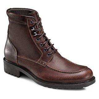 ECCO Delmas Lace Boot  Men's   Rust Leather