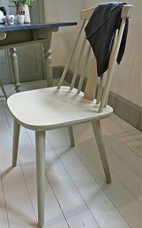two vintage painted beech kitchen chairs by distressed but not forsaken