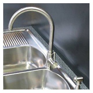Gemini Seattle Faucet SEA 396 Satin Nickel   10.25" Swivel Spout   Touch On Kitchen Sink Faucets  