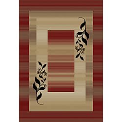 Madrid Red Area Rug (6 7 X 9 6)