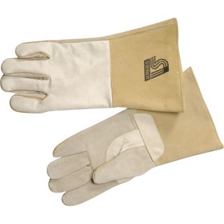 Steiner Reverse Grain Pigskin MIG Welding Gloves – Model# P750L  Protective Welding Gear