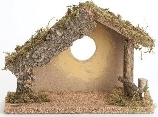Italian Stable For 3.5" Scale   Nativity Figurine Sets
