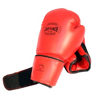 16 ounce Red Practice Boxing Gloves