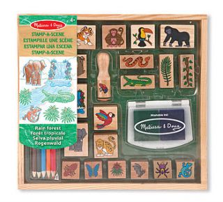 wooden stamp sets by toys of essence