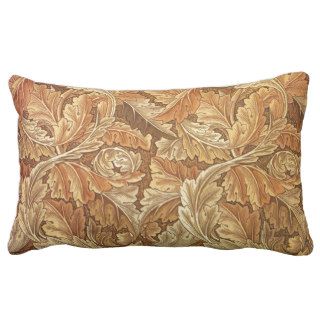 Antique Wallpaper Leaves   Acanthus Pillows