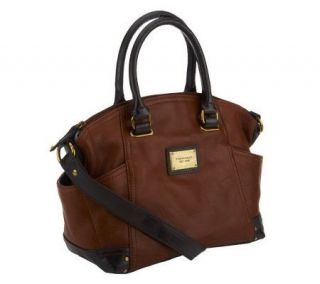 Tignanello Glazed Vintage Leather Satchel —