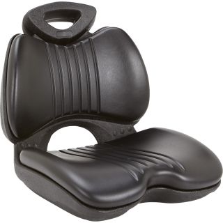 K & M Comfort Formed Lawn/Garden Tractor Seat — Black, Model# 8082  Lawn Tractor   Utility Vehicle Seats