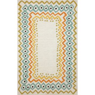 Liora Manne Capri Ethnic Pastel Border Rug