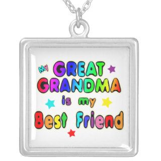 Great Grandma Best Friend Custom Necklace