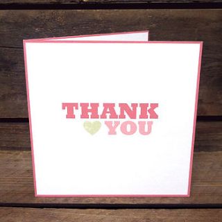 esther thank you card by white knot