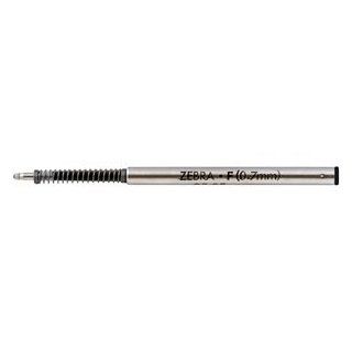 Zebra(R) Ballpoint F Refills For F 301 Ultra, F 301 Pen, F 301 Compact, F 402 Pen, Fine Point, 0.7 mm, Black, Pack Of 2  Pen Refills 