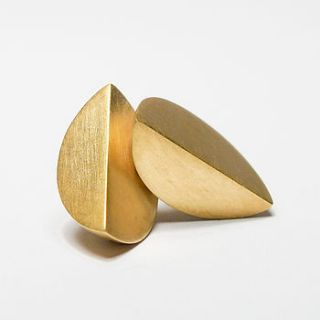 18ct gold vermeil bella lapel pin by sarah straussberg