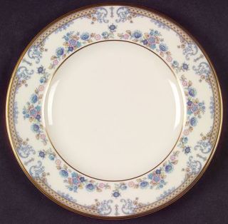 Minton Avonlea Bread & Butter Plate, Fine China Dinnerware   Pastel Flowers,Blue