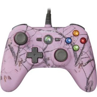 Power A Realtree Wired Controller   Pink (Xbox 360)