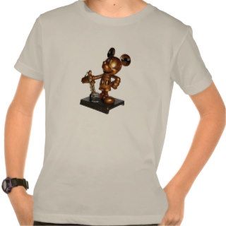 Bronze Mickey Mouse Statue T shirt