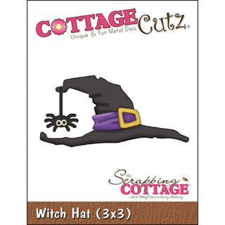 Cottagecutz Die 3x3 witch Hat