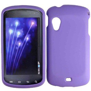 Dark Purple Hard Case Cover for Samsung Stratosphere i405 Cell Phones & Accessories