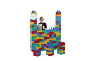 Jumbo Blocks Jumbo Set Plastic Interlocking Building Blocks Toys & Games