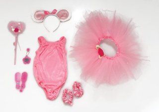 Angelina Ballerina Costume   Toddler 3 4T Toys & Games