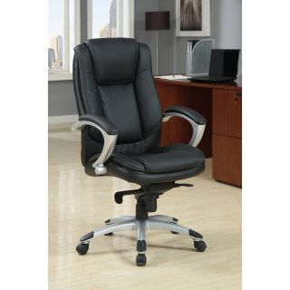 Furniture Of America Luxurious Adjustable Padded Leatherette Office Chair