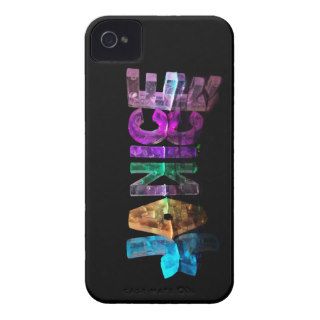 The Name Janice in 3D Lights (Photograph) iPhone 4 Cases