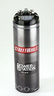 STREETWIRES PSC401D 1 Farad Power Station Capacitors w/ Digital Display  Vehicle Electronics 