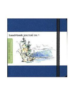 Hand Book Journal Co. Travelogue Drawing Journals 5 1/2 in. x 5 1/2 in. square ultramarine blue