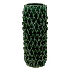 Urban Trends Collection Green Ceramic Vase
