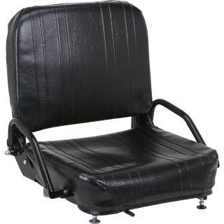 K & M Uni Pro Forklift Seat — Black, Model# 7985  Forklift   Material Handling Seats