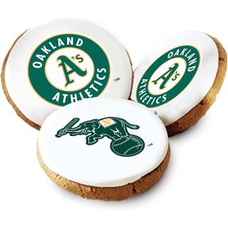 Mrs. Fields Oakland As Logo Butter Cookies (pack Of 12)