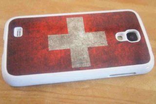 SAMSUNG GALAXY S4 i9500/i9505 Vintage Switzerland Swiss Flag Design Case Back Cover Hard Plastic And Metal Cell Phones & Accessories