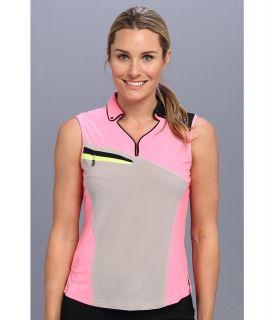 DKNY Golf Mary Sleeveless Top Womens Short Sleeve Pullover (Multi)