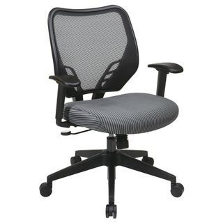 Office Star Products Space 81 Series Padded Dark Air grid Back Chair