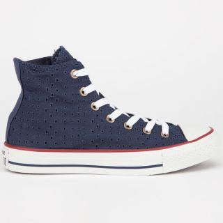Chuck Taylor Hi Womens Shoes Navy In Sizes 8.5, 8, 7, 6.5, 7.5, 6, 10,