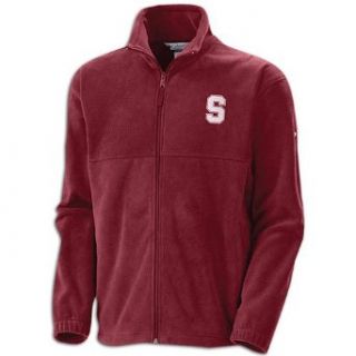 Columbia Stanford Men's Collegiate Flanker Sweater   Beet M  Sports Fan Sweaters  Sports & Outdoors