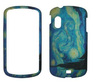 Starry Night Design Stratosphere i405 /Galaxy Metrix 4G Case Cover Hard Phone Case Snap on Cover Rubberized Touch Protector Faceplates Cell Phones & Accessories