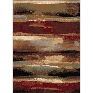 Flora Red Area Rug (710 X 103)