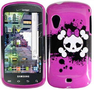 Pink Skull Hard Case Cover for Samsung Stratosphere i405 Cell Phones & Accessories