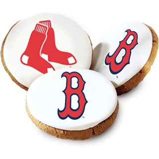 Mrs. Fields Boston Red Sox Logo Butter Cookies (pack Of 12)